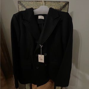 Billy Reid black pea coat. NWT.